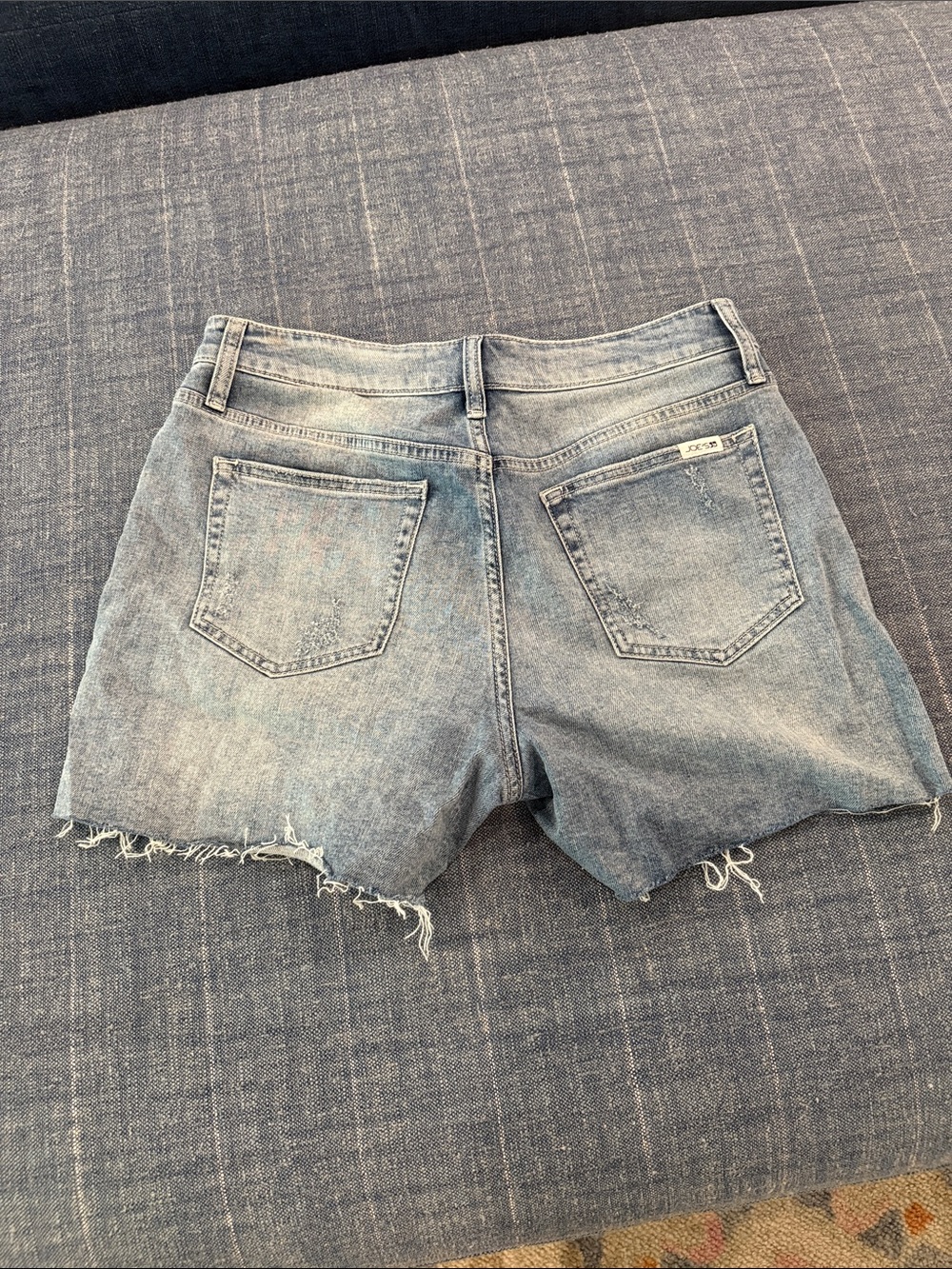 Joe’s Jeans Button Fly Raw Hem Denim Shorts - Picture 3 of 3
